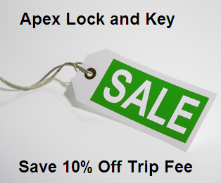 Apex Lock and Key Locksmith Coupon